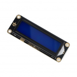 DFRobot Gravity - wyświetlacz LCD 2x16 I2C - niebieski