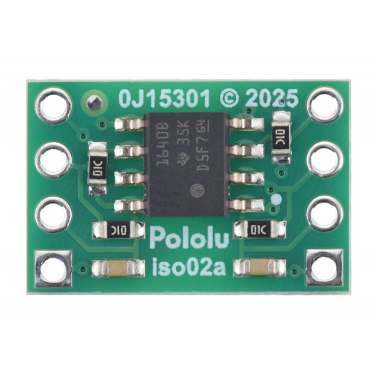ISO1640 - двонаправлений ізолятор I2C - JST SH 4-контактний - 3-5,5 В/2,25-5,5 В - Pololu 5391