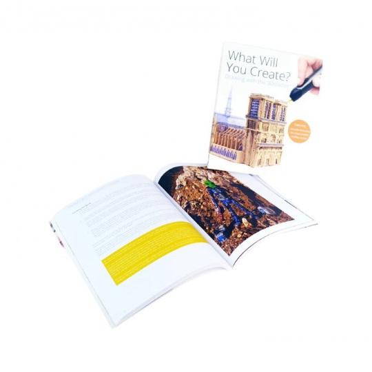 Що ви створите? - Книга проєкту 3Doodler англійською мовою