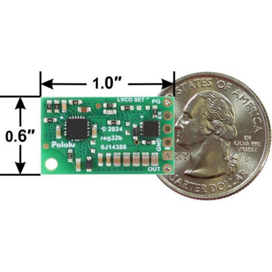 D30V30MAL - понижуючий перетворювач - 1.4V-7V 3.4A - Pololu 4873