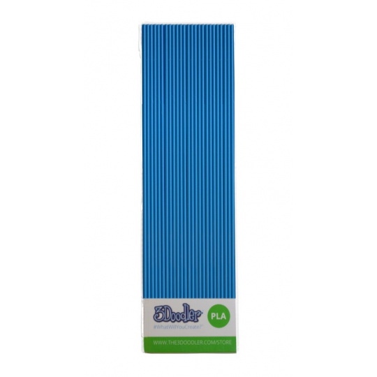 3Doodler Create+ PLA філамент 3 мм - 25 штук - блакитний
