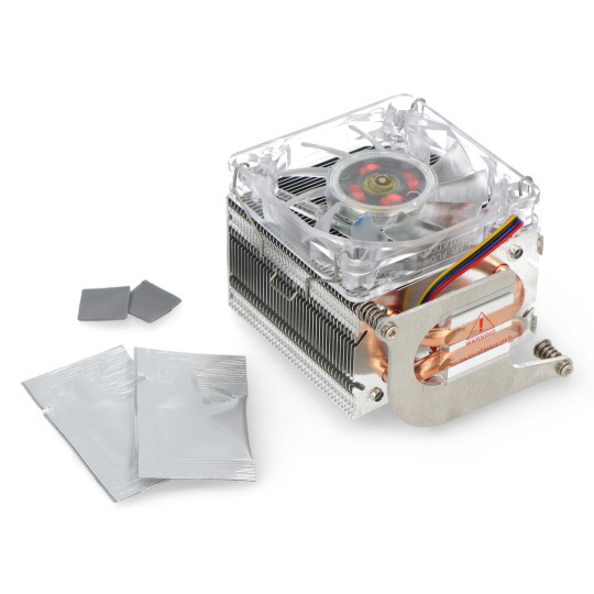 Вентилятор Argon THRML для Raspberry Pi 5 с радиатором — серебристый — 60 мм