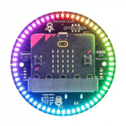 Pierścień LED RGB ZIP Halo HD dla BBC micro:bit - Kitronik 5672