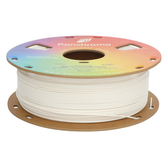 Филамент Polymaker Panchroma PLA 1,75 мм, 1 кг - белый (хлопковый).