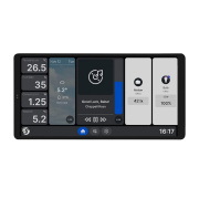 Shelly Wall Display X2 - inteligentny panel sterowania z przekaźnikiem 5A i kolorowym wyświetlaczem WiFi/Bluetooth - biały