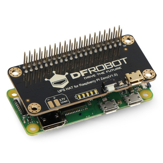 Чохол для ДБЖ (UPS HAT) для Raspberry Pi Zero - DFRobot DFR0528