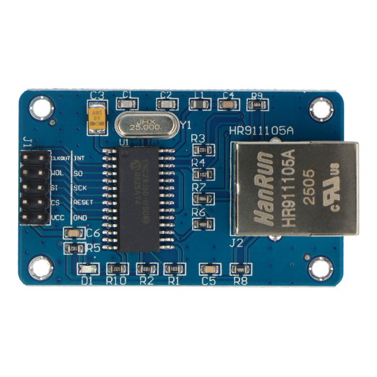 Мережевий модуль Ethernet ENC28J60