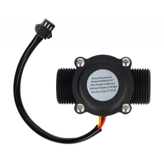 Датчик витрати рідини FS300A 60 л/хв - різьба 3/4 дюйма
