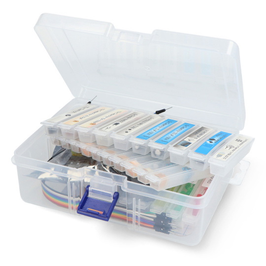 Комплект електронних компонентів + контактна плата 400 - E24 - 235 елементів