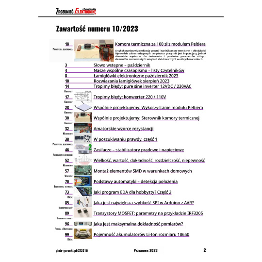 Розуміння електроніки (10/2023) – щомісячне, цифрове видання