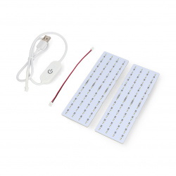 Zestaw podświetlenia LED Lithophane - KC009 - 96x144mm - 2szt. - Ba...