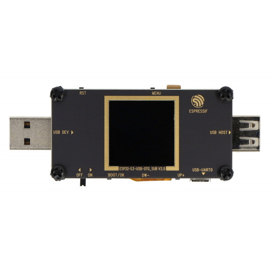 ESP32-S3-USB-OTG - USB Host/Device - WiFi/Bluetooth/microSD - плата розробки з мікросхемою ESP32-S3-MINI-1-N8