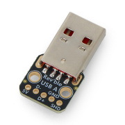 Moduł z dwustronnym wtykiem USB typu A - złącze do płytki stykowej - Adafruit 6001