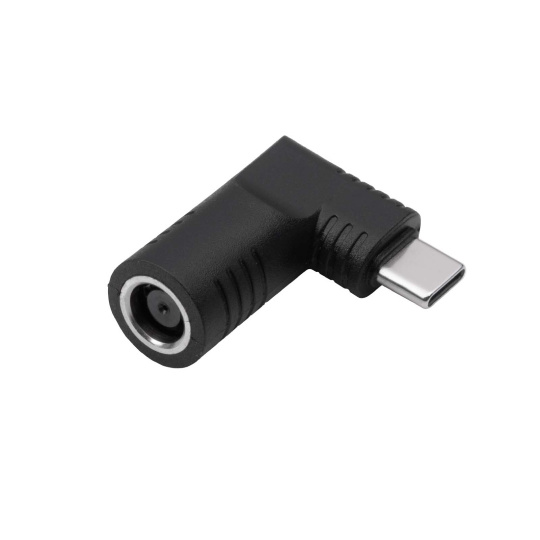 Адаптер DC 7,4/5 мм + штекер к USB Type-C - разъем для адаптера переменного тока - Akyga AK-ND-D02