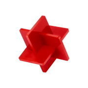 Płyta akrylowa - 3mm - 300x300mm Bambu Lab - Red - 3szt.