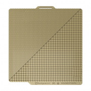 BIQU Panda Dual Textured PEI - dwustronna nakładka z wzorem plastra miodu i pepitki - do Bambu Lab X1, P1 i A1 - 257x257mm