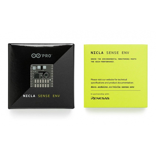 Nicla Sense Env - модуль датчика навколишнього середовища для Arduino Portenta/MKR - Arduino ABX00089