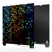 Dwustronna nakładka PET Stars + powlekana PEI na stół roboczy do drukarek 3D Creality - 315x310mm