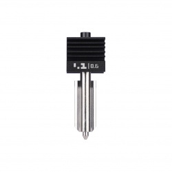 Hotend z dyszą ze stali hartowanej do drukarek Bambu Lab z serii H2, P2S, X2D - 0,6mm