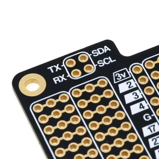 Універсальна друкована плата ProtoMate для Raspberry Pi 3B/4B/5/Zero 2 - PiHut 106569