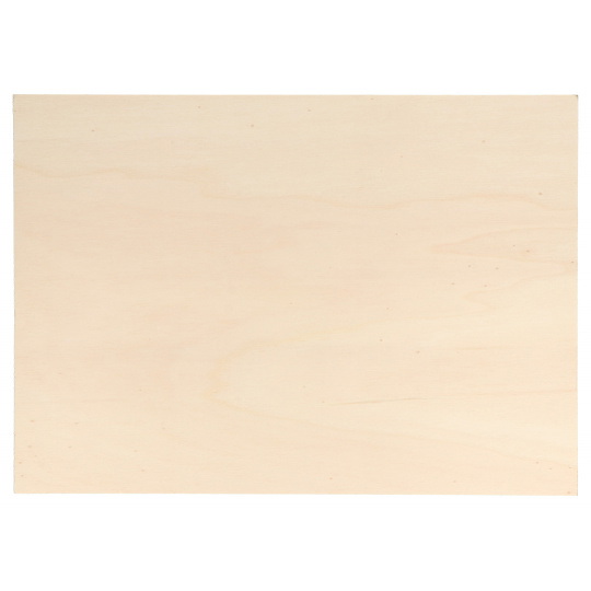 Фанера з тополі - 4 мм - 210x297 мм - 5 шт.