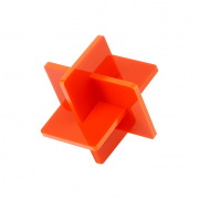 Płyta akrylowa - 3mm - 300x300mm Bambu Lab - Orange - 3szt.