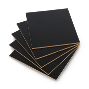 Płyta HDF czarna - 3mm - 110x120mm - 5szt.
