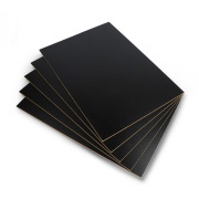 Płyta HDF czarna - 3mm - 210x297mm - 5szt.