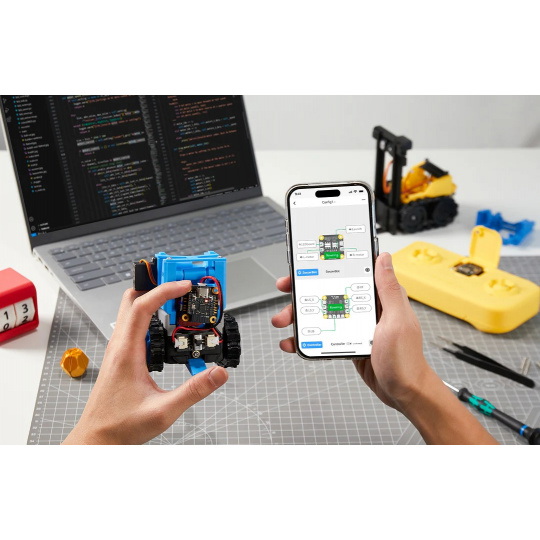 Комплект обладнання CyberBrick Ultimate - ZK003 - набір для складання та програмування моделей з дистанційним керуванням - Bambu L