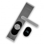 Shelly LOQED Smart Lock - inteligentny zamek do drzwi WiFi/Bluetooth - aplikacja Android/iOS - srebrny