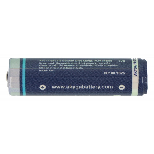 18650 Li-Ion Akyga INR18650-29M-PCM 3.7V/2900mAh елемент із захистами