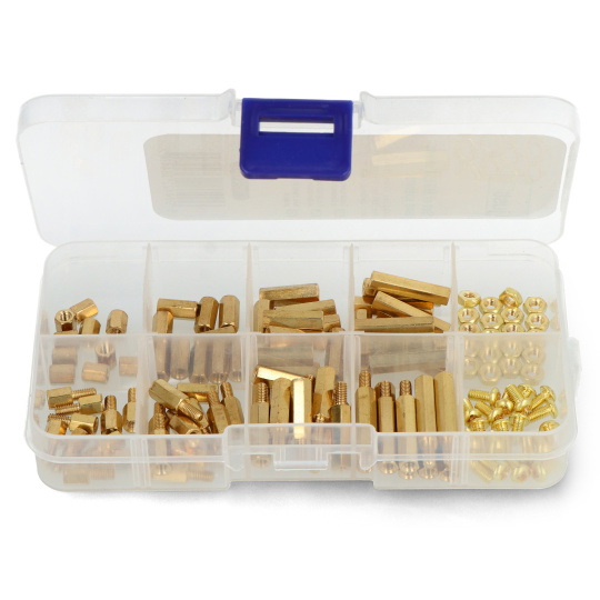 Набір гвинтів та прокладок M3 E51 - 120 шт. - justPi