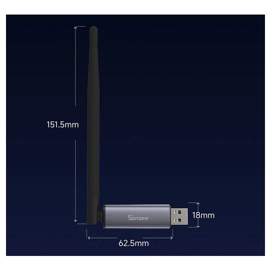 Sonoff Dongle Plus MG24 - шлюз ZigBee/Thread - домашній помічник, openHAB, Zigbee2MQTT - інтерфейс USB