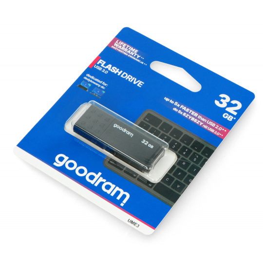 Флеш-накопичувач GoodRam - USB 3.2 - UME3 чорний 32 ГБ