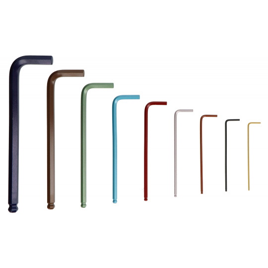 Набір шестигранних ключів Bondhus - 1,5-10 мм - 9 шт.