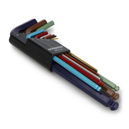 Набір шестигранних ключів Bondhus - 1,5-10 мм - 9 шт.