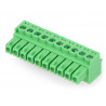 Listwa montażowa żeńska, 10-pinowa prosta, raster 3,5 mm - zdjęcie 25