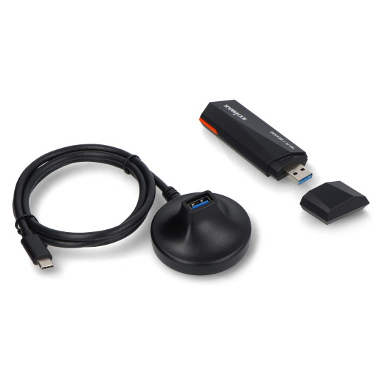 Бездротовий мережевий адаптер Edmiax EW-7822UBE WiFi 7 Tri-Band USB 3.2