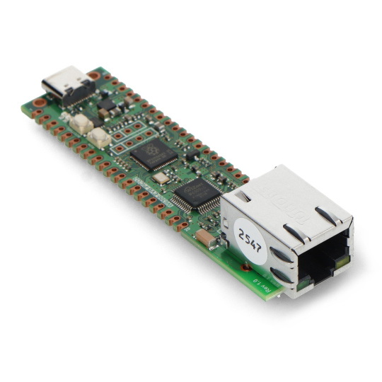 W6300-EVB-Pico2 - плата з мікроконтролером RP2350 та Ethernet - WIZnet