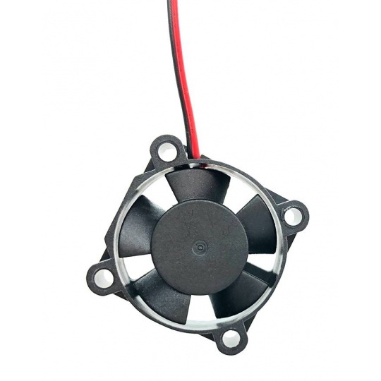 Вентилятор 12V 30x30x10mm 2 дроти - подвійний кульковий підшипник