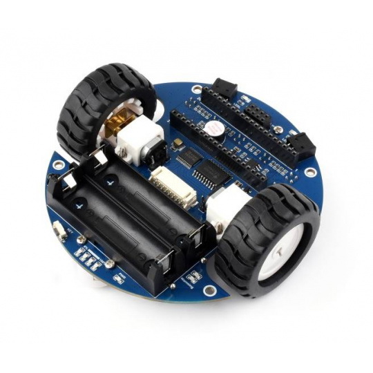 Мобільний робот Pico2Go - робот з дистанційним керуванням - RP2350-Plus - Waveshare 31698