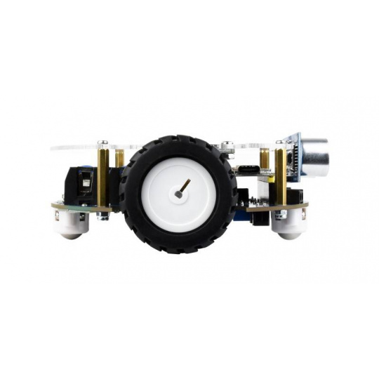 Мобільний робот Pico2Go - робот з дистанційним керуванням - RP2350-Plus - Waveshare 31698