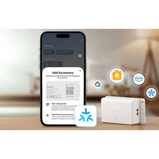 Sonoff Basic R5 Gen5 - 10A WiFi/Matter Smart Switch - приложение для Android/iOS