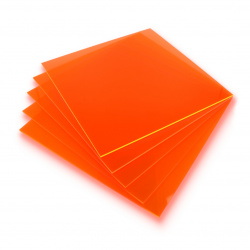 Plexi fluo pomarańczowa...