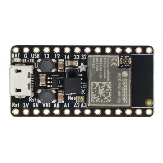 ItsyBitsy ESP32 - з FL антеною - плата з мікроконтролером ESP32-PICO-MINI-02 - 8 МБ флеш-пам'яті + 2 МБ PSRAM - Adafruit 5890