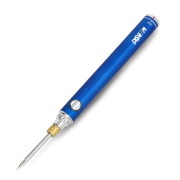 Bezprzewodowa lutownica FlatPro2 Solder z regulacją temperatury - 200-470 stopni - niebieska - Webski