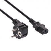 Przewód zasilający IEC C13 - 5m - Akyga AK-PC-05S