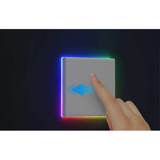 Sonoff TX T5 1C — умный сенсорный Wi-Fi настенный выключатель — 1 канал — белый