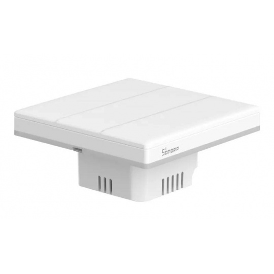 Sonoff TX T5 3C - Розумний сенсорний настінний WiFi вимикач - 3-канальний - білий