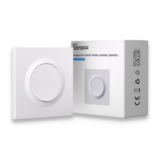 Sonoff E1GS - Корпус настенного выключателя ZBMINIR2/MINIR4M/MINIR4 с N